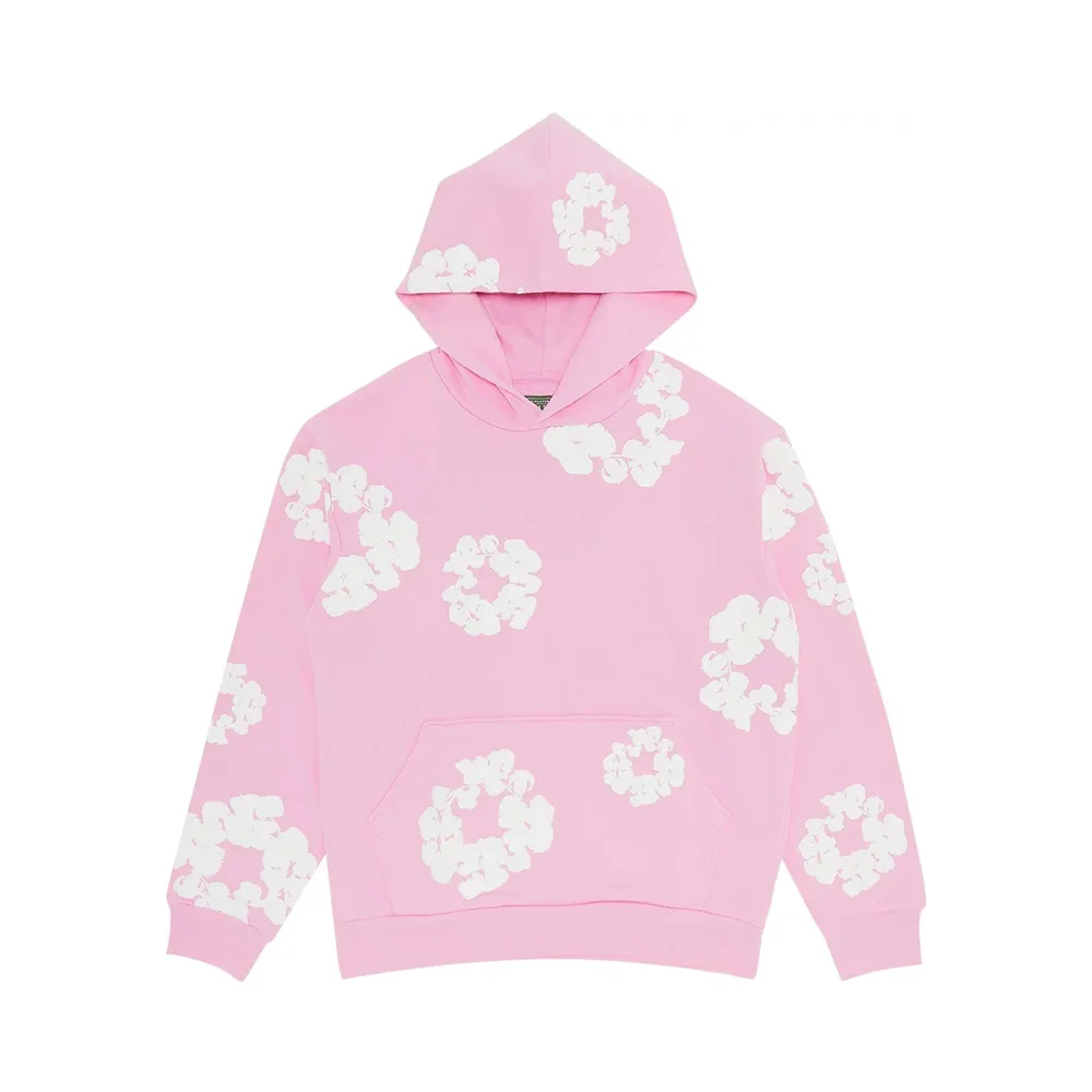 Denim Tears Cotton Wreath Hoodie - Pink