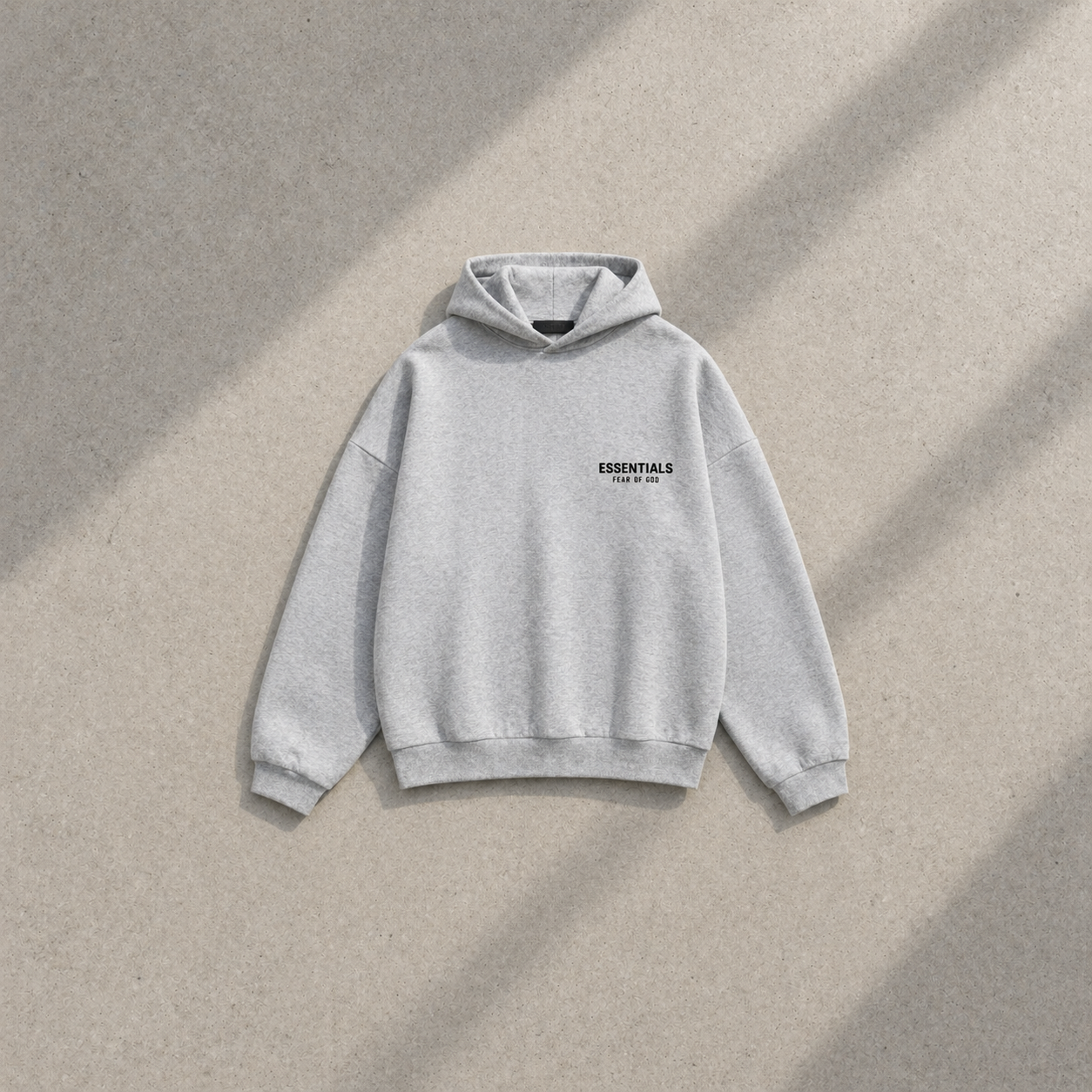 FW24 Essentials Hoodie - Light Heather Grey