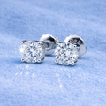 Moissanite Stud Earrings 5mm